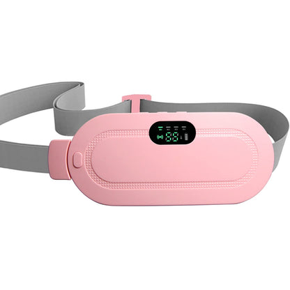 Period Pain Relief Massager – Heated Vibration Menstrual Cramp Relief Belt