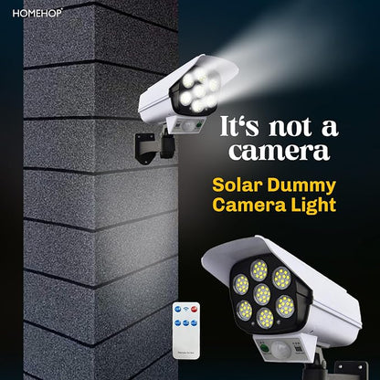 LED Solar Security Light with Motion Sensor & Remote Control – Outdoor Wall Light