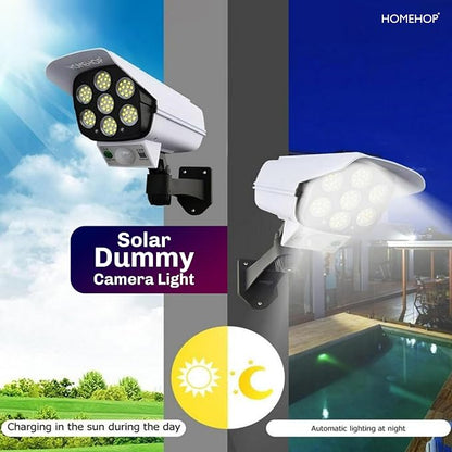 LED Solar Security Light with Motion Sensor & Remote Control – Outdoor Wall Light