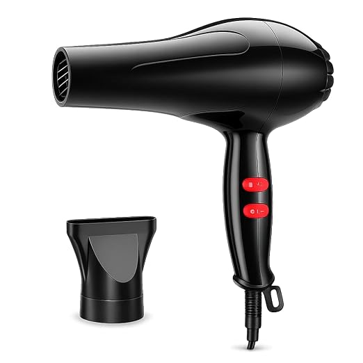 NOVA 1800W Professional Hair Dryer – Powerful Fast-Drying Hair Styling Dryer