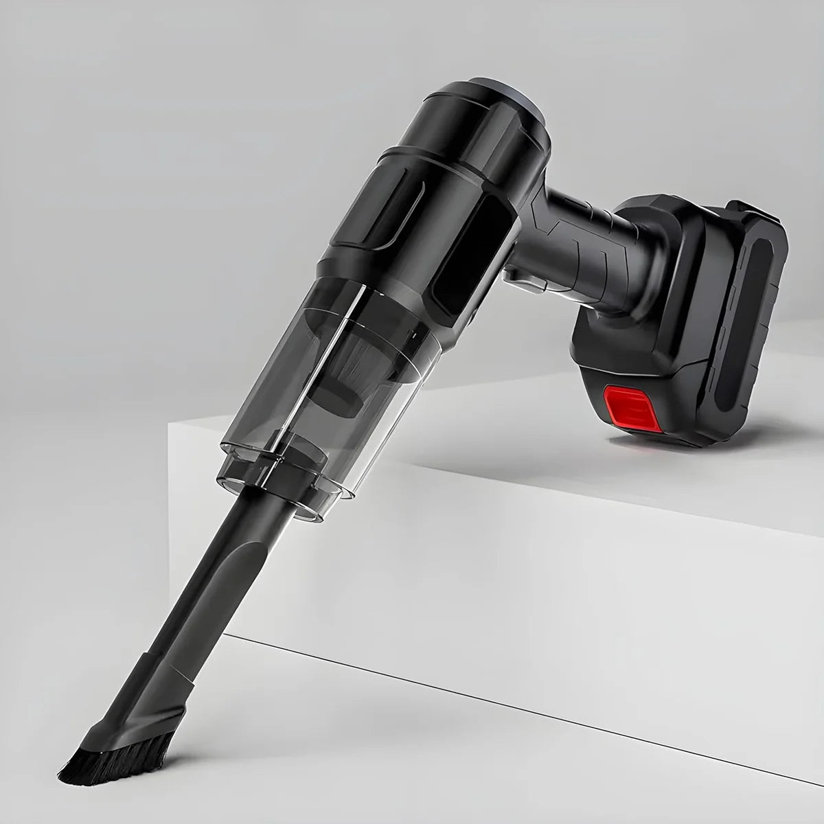 ordless Car Vacuum Cleaner – Portable Multi-Purpose Handheld Vacuum with Brush Nozzle