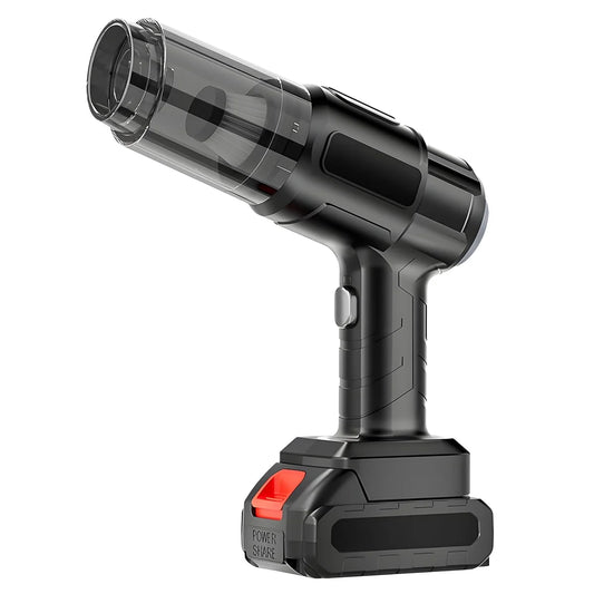 ordless Car Vacuum Cleaner – Portable Multi-Purpose Handheld Vacuum with Brush Nozzle